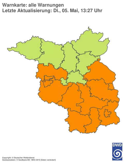 DWD Wetterwarnungen